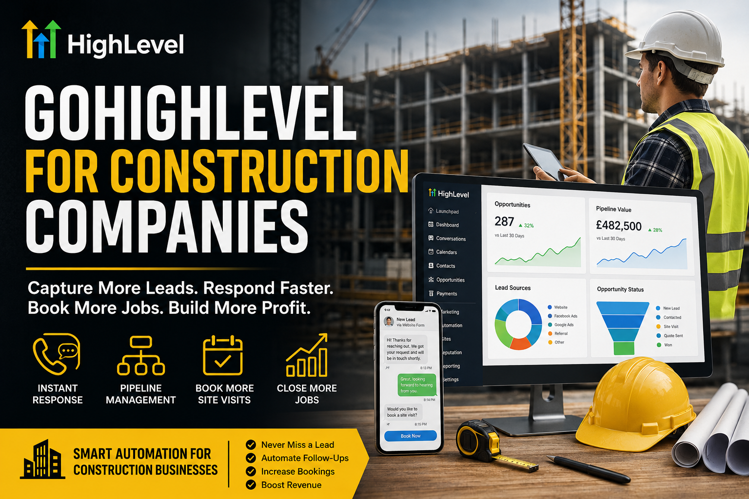 Smart automation for construction businesses